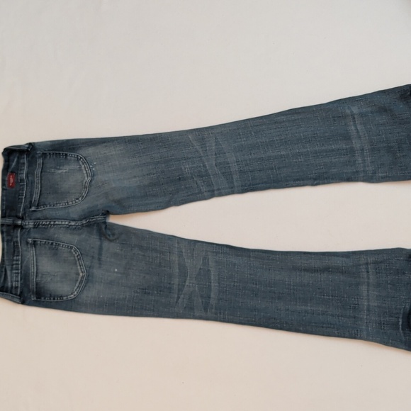 Vigold Y2K Low-rise Waist Bootcut Blue Jeans - Size 3 - Picture 3 of 9